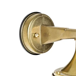 Lido Außenleuchte Messing Rostfrei Glasschirm SANTORIN< Rustikale Lampen|Metall Lampen