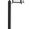 SU-MA Außenleuchte MONTREAL Schwarz Aluminium 116 cm< Rustikale Lampen|Metall Lampen
