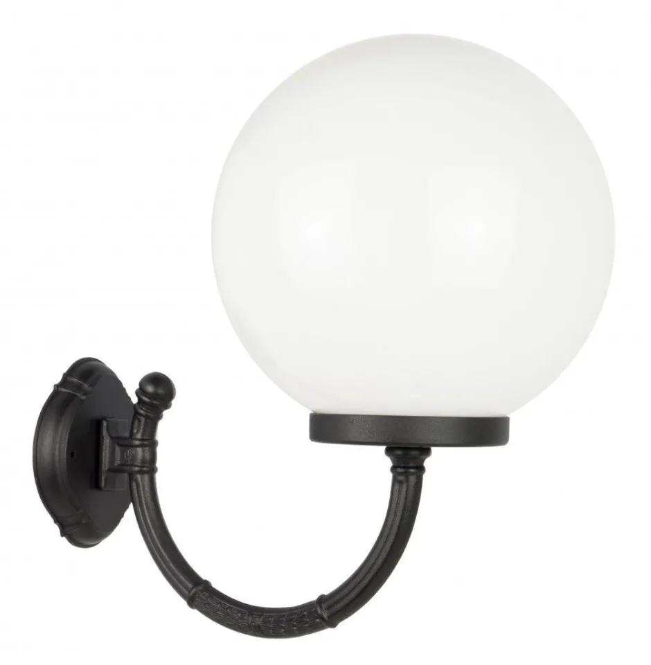 SU-MA Außenleuchte NINETTE Vintage Kugelschirm E27 IP43< Außenwandleuchten|Feuchtraumleuchten