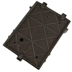 Rustikale Lampen|Metall Lampen*Lido Außenleuchte Schwarz antik IP64 Messing Glas H: 22 cm