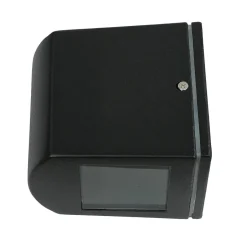 Easylight Außenleuchte Schwarz IP44 Up Down Aluminium Glas klein< Moderne Lampen|Moderne Außenleuchten