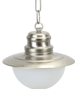 Außenleuchten Antik|Außenleuchten Messing*Lido Außenleuchte Terrasse Balkon Glas Messing in Nickel