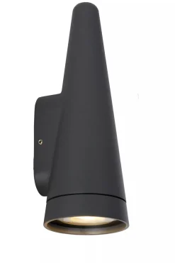 Außenleuchte Wand Aluminium Anthrazit IP54 GU10 Haustür< Außenwandleuchten|Außenleuchten Anthrazit