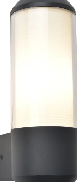 Metall Lampen|Außenwandleuchten*Eco-Light Außenleuchte Wand Aluminium E27 IP44 26,2 cm blendarm