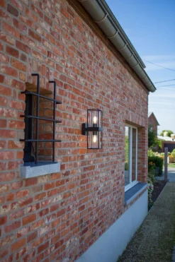 Außenwandleuchten|Moderne Lampen*Eco-Light Außenleuchte Wand Anthrazit IP44 eckig Modern ELLAYINA