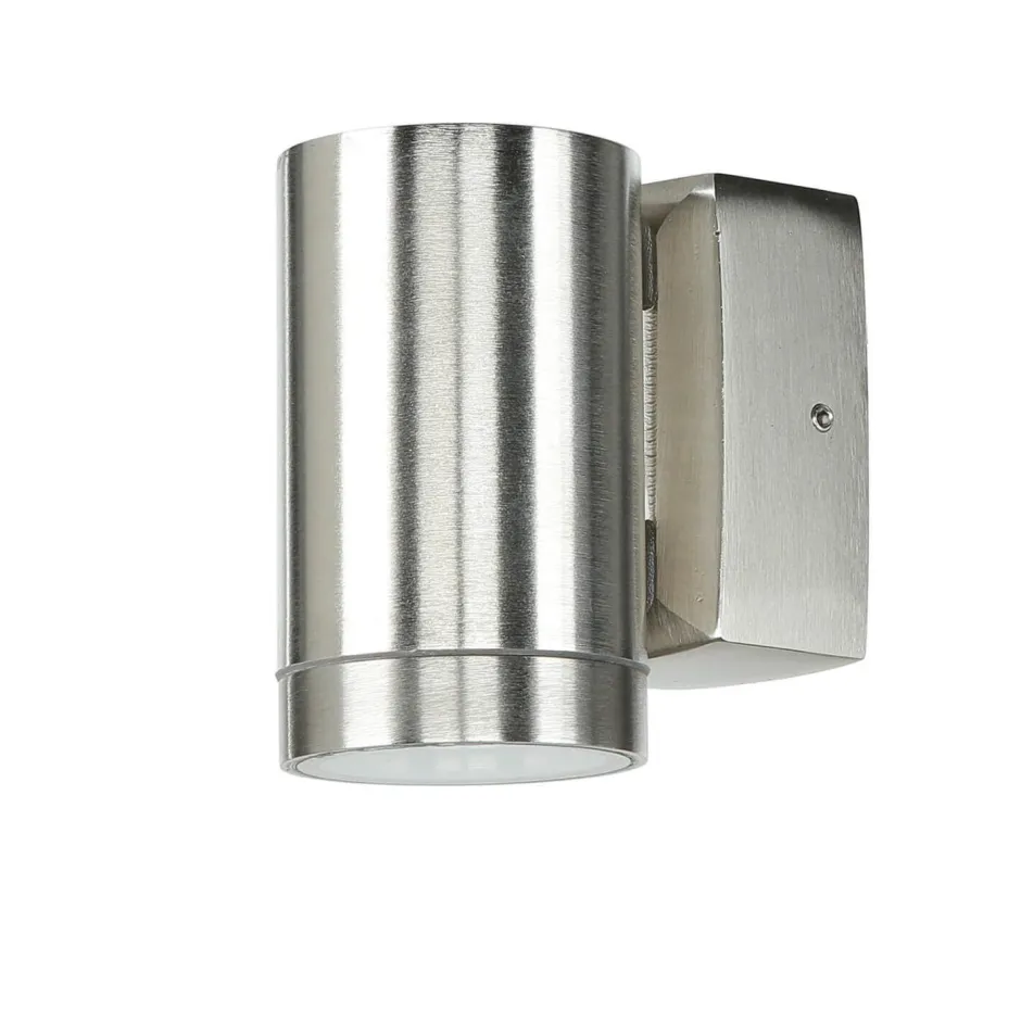 Lido Außenleuchte Wand Echt-Messing H: 10 cm Downlight< Außenwandleuchten|Moderne Lampen