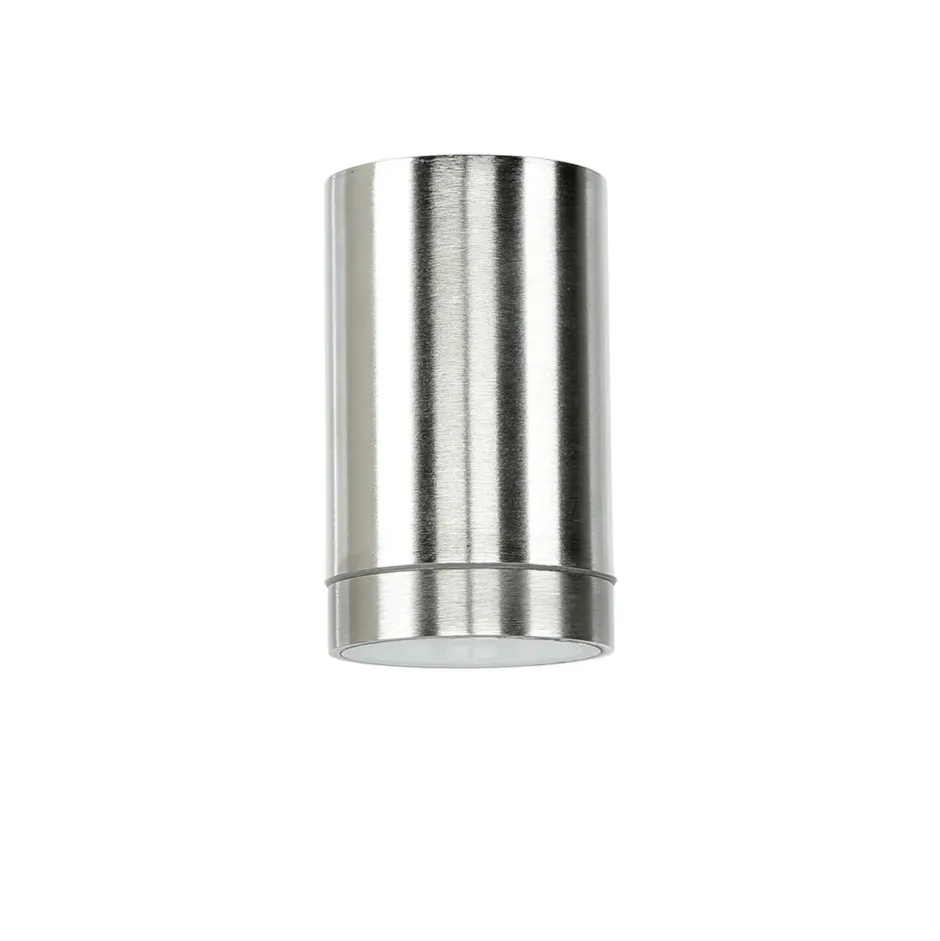 Lido Außenleuchte Wand Echt-Messing H: 10 cm Downlight< Außenwandleuchten|Moderne Lampen