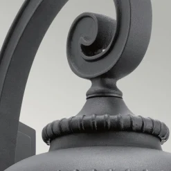 Elstead Außenleuchte Wand Hof Terrasse IP44 Schwarz E27 Rustikal< Außenleuchten Antik|Außenwandleuchten