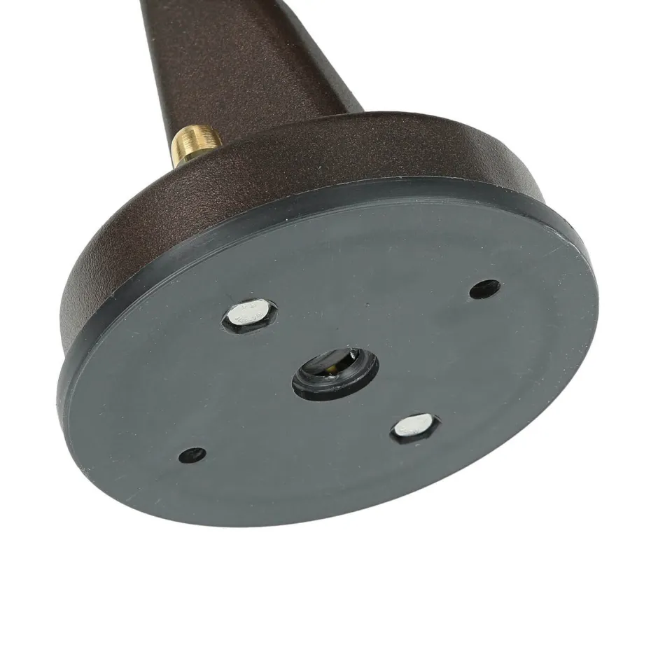 Rustikale Lampen|Metall Lampen*Lido Außenleuchte Wand IP64 E27 Rostbraun antik Echt-Messing Maritim