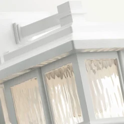 Außenwandleuchten|Vintage Lampen*Elstead Außenleuchte Wand IP44 E27 Weiß Rustikal Terrasse Haus