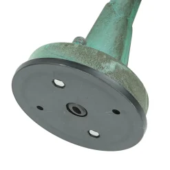 Lido Außenleuchte Wand IP64 Grün antik Glas Echt-Messing E27< Rustikale Lampen|Metall Lampen