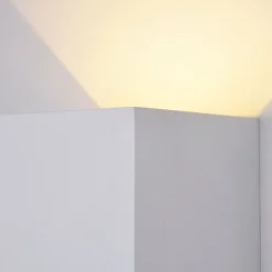 Außenwandleuchten|Led Außenleuchten*Maytoni Außenleuchte Wand LED Metall Up Down IP54 Weiß eckig