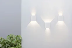 Außenwandleuchten|Led Außenleuchten*Maytoni Außenleuchte Wand LED Metall Up Down IP54 Weiß eckig