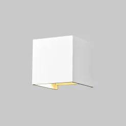 Außenwandleuchten|Led Außenleuchten*Maytoni Außenleuchte Wand LED Metall Up Down IP54 Weiß eckig