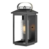 Außenwandleuchten|Gartenlaternen*Elstead Außenleuchte Wand wetterfest H: 44,5 cm IP44 Schwarz E27