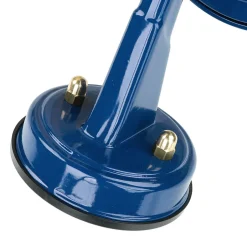 Außenwandleuchten|Rustikale Lampen*Lido Außenwandlampe IP64 Blau Glas Messing Maritim E27