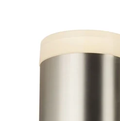 Searchlight Außenwandlampe LED Up Down in Silber IP44 3000 K H: 17 cm< Led Außenleuchten|Fassadenstrahler