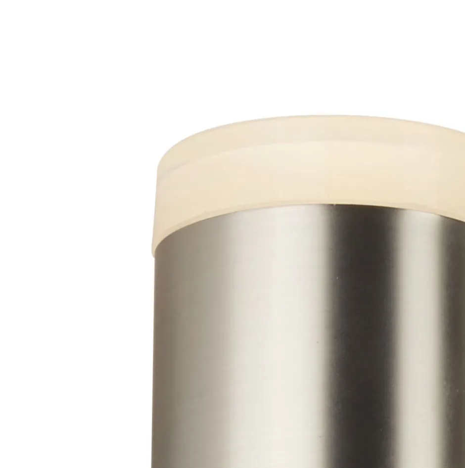 Searchlight Außenwandlampe LED Up Down in Silber IP44 3000 K H: 17 cm< Led Außenleuchten|Fassadenstrahler