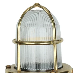 Lido Außenwandlampe Messing Maritim IP64 Hof Terrasse< Metall Lampen|Messinglampen