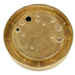 Außenwandleuchten|Rustikale Lampen*Lido Außenwandlampe Messing Maritim rund Terrasse Haus