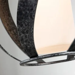 Elstead Außenwandlampe Metall Glas E27 IP44 H: 28,2 cm dekorativ< Außenwandleuchten|Kugellampen