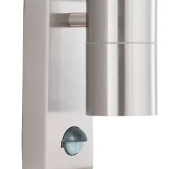 Searchlight Außenwandlampe mit Bewegungssensor Metall GU10 IP44< Metall Lampen|Fassadenstrahler