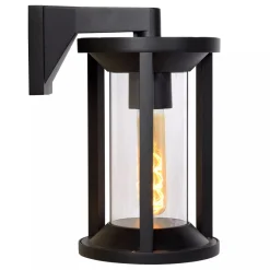 Außenwandleuchte Aluminium Schwarz IP65 Terrasse Haus< Außenwandleuchten|Metall Lampen