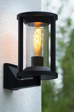 Außenwandleuchte Aluminium Schwarz IP65 Terrasse Haus< Außenwandleuchten|Metall Lampen