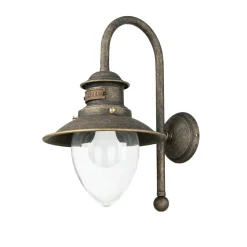 Giovanni Battista Außenwandleuchte Amalfi Bronze Antik< Lampen Aus Aller Welt|Rustikale Lampen