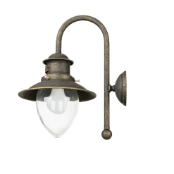 Giovanni Battista Außenwandleuchte Amalfi Bronze Antik< Lampen Aus Aller Welt|Rustikale Lampen