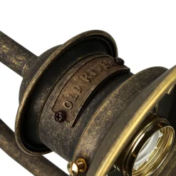 Giovanni Battista Außenwandleuchte Amalfi Bronze Antik< Lampen Aus Aller Welt|Rustikale Lampen