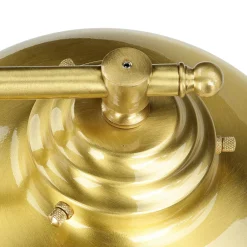 Messinglampen|Metall Lampen*Lido Außenwandleuchte 30cm hoch Messing Haus Maritim IP43