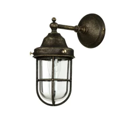 Außenwandleuchten|Lampen Aus Aller Welt*Giovanni Battista Außenwandleuchte echtes Messing Maritim