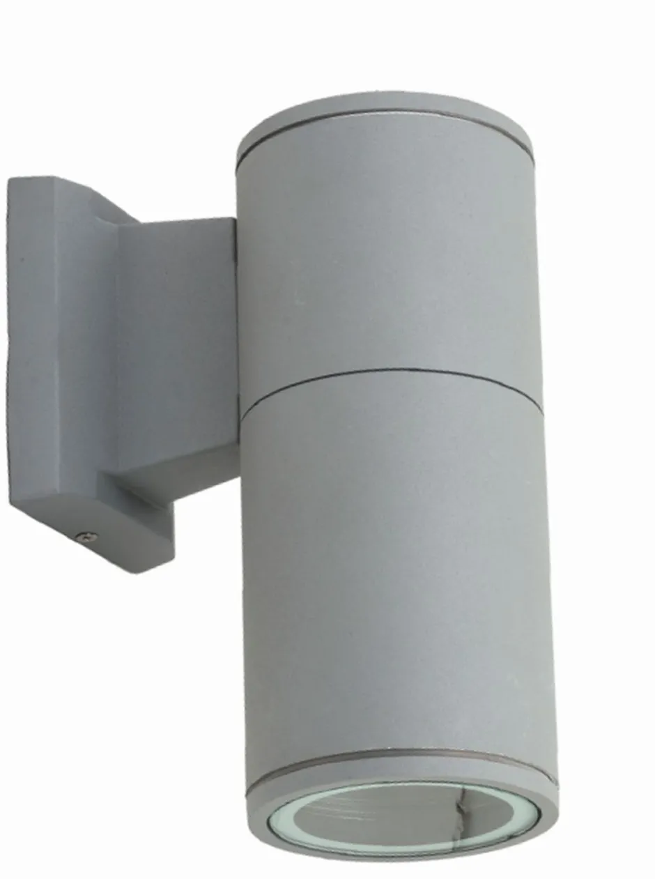 Außenwandleuchten|Moderne Außenleuchten*Lido Außenwandleuchte IP54 Aluminium Grau E27 Modern DURSENS