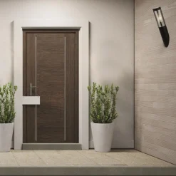 Searchlight Außenwandleuchte IP44 Schwarz matt Rauchgrau E27 Modern< Metall Lampen|Moderne Außenleuchten