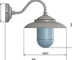 Laura Suardi Außenwandleuchte Laterne Messing IP43 Maritim Haus< Außenleuchten Antik|Außenleuchten Messing