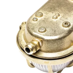 Lido Außenwandleuchte Maritim Rustikal aus Echt-Messing< Rustikale Lampen|Metall Lampen