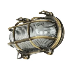 Lido Außenwandleuchte Messing Antik Premium SKIATHOS< Rustikale Lampen|Metall Lampen