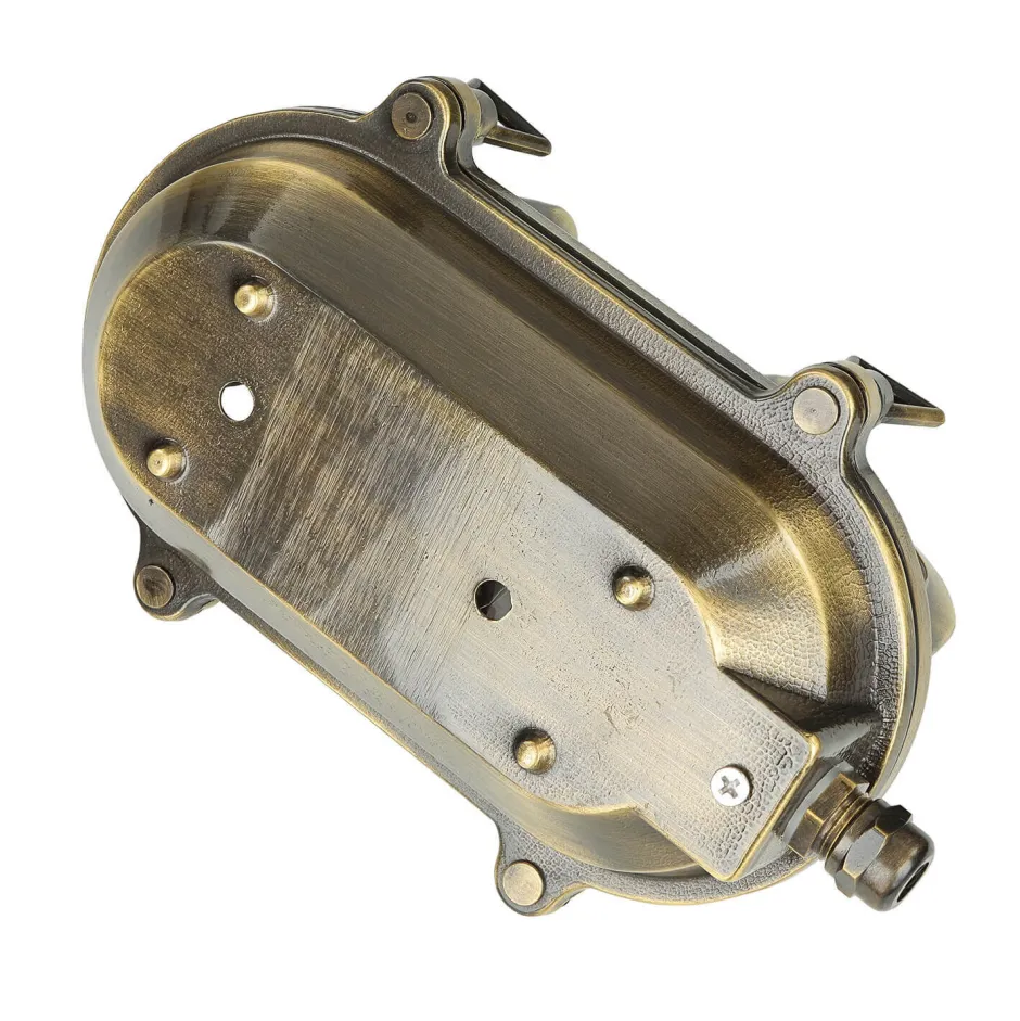 Lido Außenwandleuchte Messing Antik Premium SKIATHOS< Rustikale Lampen|Metall Lampen