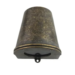 Außenwandleuchten|Industrie Lampen*Andromeda Außenwandleuchte Messing Glas GU10 IP54 H: 10 cm CORON