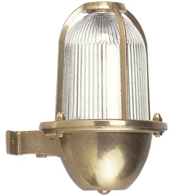 Außenwandleuchten|Rustikale Lampen*Lido Außenwandleuchte Messing IP64 Haus Balkon Maritim