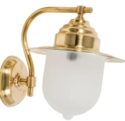 Lido Außenwandleuchte Messing Maritim Haustür Terrasse< Außenleuchten Antik|Gartenlaternen