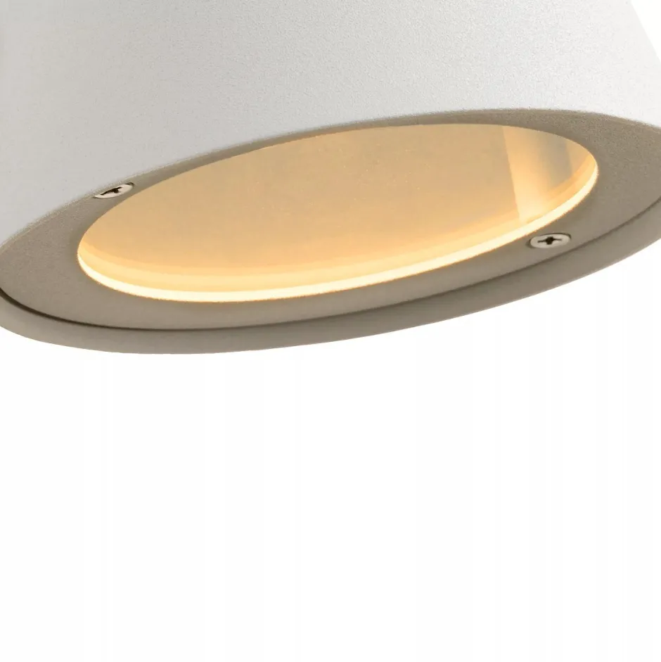 Außenwandleuchte Metall Weiß IP44 T:14,5 cm GU10 Haus< Außenwandleuchten|Metall Lampen