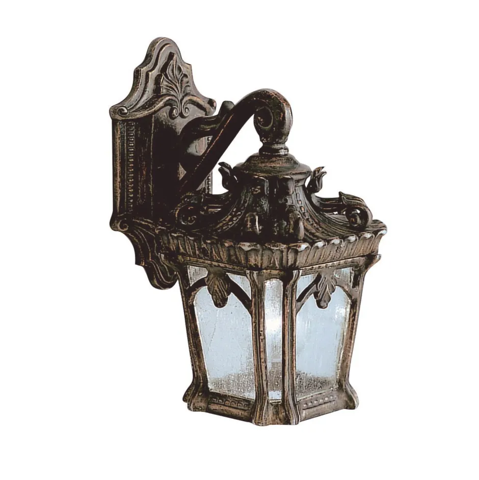 Elstead Außenwandleuchte Vintage Antik Aluminium IP44< Vintage Lampen|Gartenlaternen