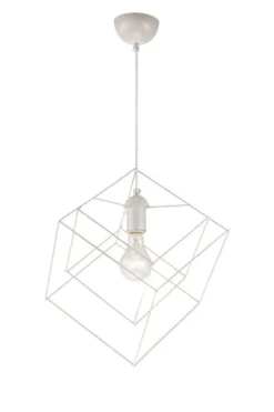 Lamkur Außergewöhnliche Hängelampe AGATRIA Weiß Design< Hängelampen|Esszimmer Lampen