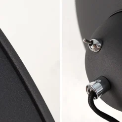 Invicta Interior Außergewöhnliche Standleuchte Schwarz beweglich< Retro Lampen|Designerlampen