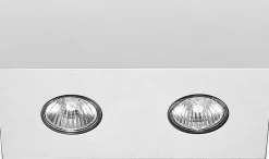 Küchenlampen|Moderne Lampen*Nowodvorski Aufbau Spotstrahler CARSON in Weiß 2-flmg