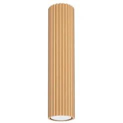 Sollux Aufbauspot GU10 D: 6,5 cm H: 30 cm Aufputz in Gold Modern< Wohnzimmerlampen|Küchenlampen