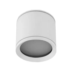 TK Lighting Aufbauspot Weiß Aluminium GX53 IP44 Ø8,4 cm Aufputz< Metall Lampen|Feuchtraumleuchten