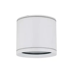 TK Lighting Aufbauspot Weiß Aluminium GX53 IP44 Ø8,4 cm Aufputz< Metall Lampen|Feuchtraumleuchten